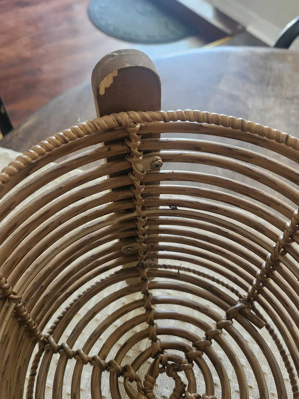 Natural Brown Wicker Plant Holder